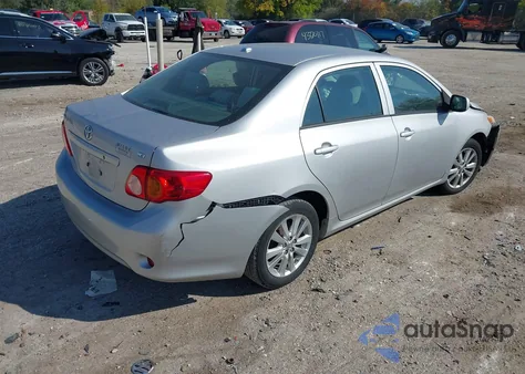 2010 Toyota Corolla Le z USA, uszkodzony, nr VIN 2T1BU4EE6AC426470